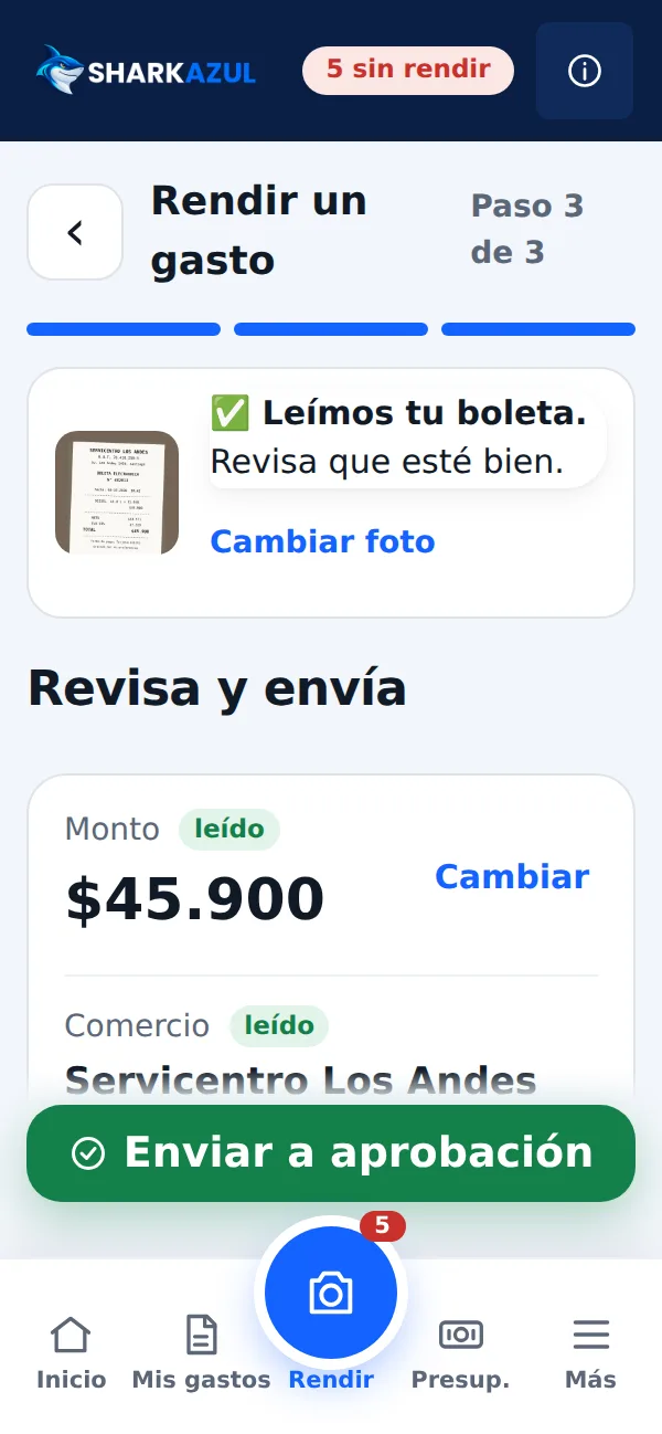 Revise y envíe
