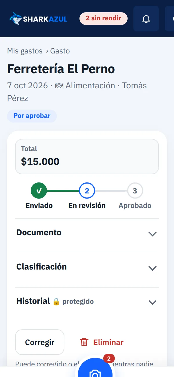 Cada persona sabe en qué va su gasto