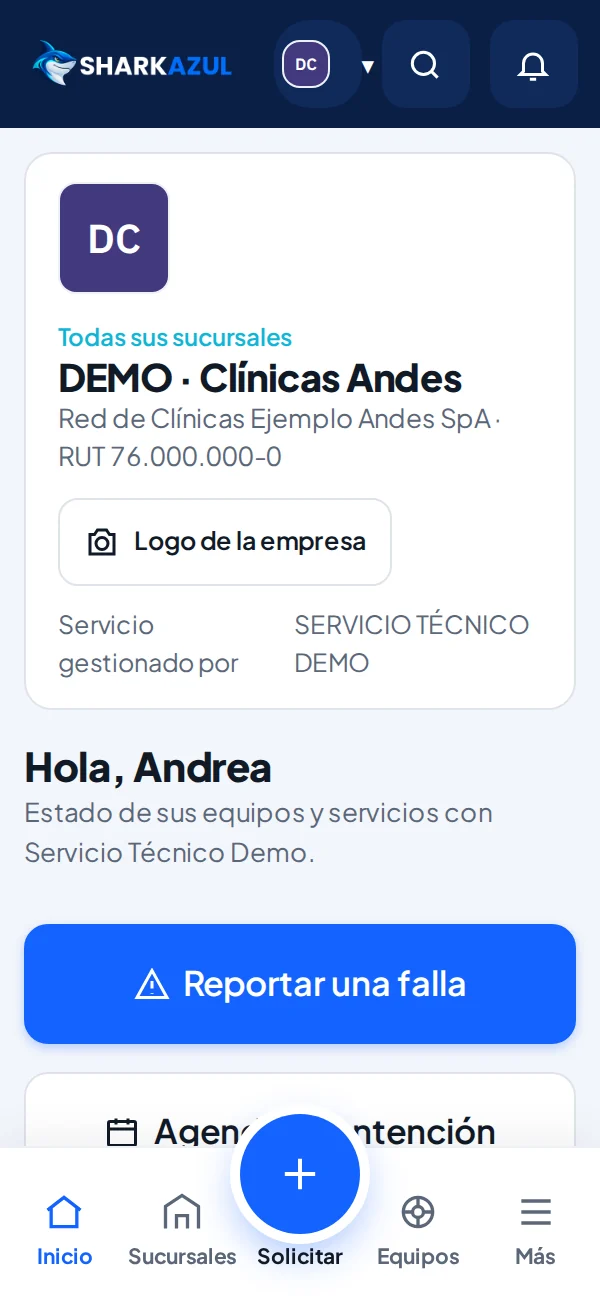 Atender clientes con muchas sucursales